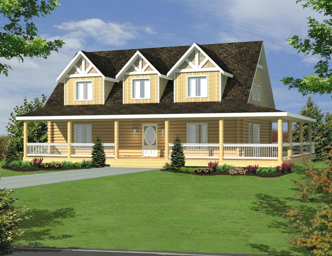 Country Home Plan 001-1078
